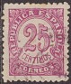 Spain 1938 Numbers 25 CTS Pinkish Lilac Edifil 749. 749 u. Uploaded by susofe